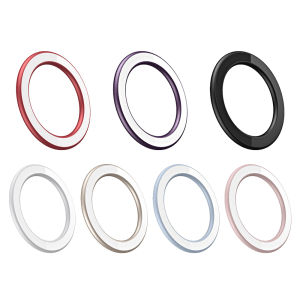 For Magnetic Finger Clasp 1Sections Bathroom Simplicity 1Pcs Ultra Light And Ultra Thin Strong Suction Rotating 360° Wall Sticke