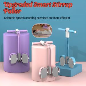 Upgraded Smart Stirrup Puller Sit Up Fitness Pull Rope Sports Equipment Abdominal Exerciser