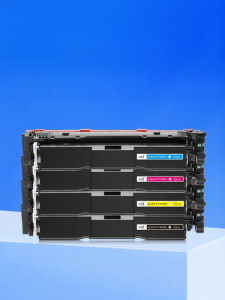 HP Color LaserJet pro 4203dw Compatible Drum Cartridge W2300A Carbon Powder for Printer 4303fdw/fdn/dw Office Equipment Supplies