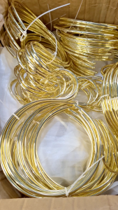 Hanger Pasmina Gold Premium Bulat Gantungan Kerudung Premium Emas Ring Hijab Scraf