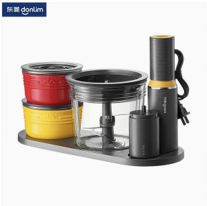 Donlim fresh preservation seasoning machine vacuum machine for household multi-function household small meal preparation and supplementary meat grinder cooking machine