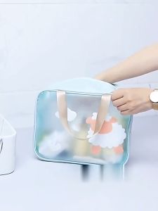 Swimming Bag Dry and Wet Separation Waterproof Transparent Travel Toiletry Bag Womens Fitness Bag  Beauty Storage Bag Waterproof Luggage Travel Laundry Bags - Lazada