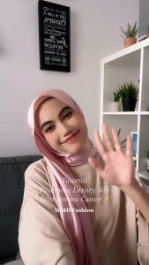 PASHMINA CARDENZA SILK PREMIUM NEW ARRIVAL TERLARIS //PASHMINA SILKY BEST SELLER - RANAZ COLLECTION