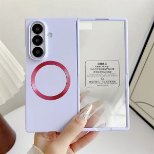 szhaiyu | Magnetic wireless charging Phone Case for Samsung Galaxy Z Fold 8 Ultra 7 6 5 Tempered Glass Screen Film Anti-drop Protect Cover