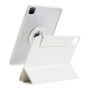 Zoyu(zoyu) | Ốp iPad Mỏng Trong Suốt Chống Sốc Nam Châm Xoay 720°