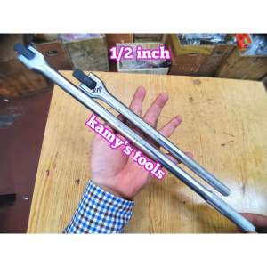 Cần siết lắc léo đầu xoay 180 độ hệ 1/2" Thép Crv chịu được mô men xoắn lớn chống gỉ sét cần lắc mở ốc