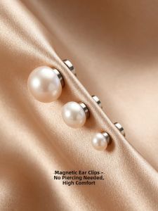 ZUOOU | Painless Magnetic Pearl Ear Cuff