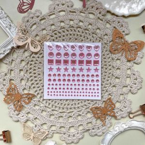 Stiker bintang kristal DIY stiker kristal berlian 3D stiker kartun 3D Stiker kristal bintang sticker crystal star heart Hiasan Sticker Timbul DIY / Stiker DIY Timbul Motif PERMATA Perhiasan / Dekorasi Sticker Diamond