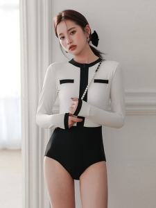 Quần Lặn Tay Dài Mới Dành Cho Nữ Quần Lặn Lướt Sóng Thể Thao Bảo Vệ Quần Lặn Nước Nóng Quần Lặn Quần Lặn