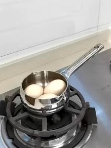 Quánh mini BOSSD 9.5cm quánh BOSSD quánh nhỏ quánh bé nồi nhỏ quánh inox quánh nhỏ