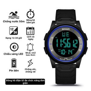 COJR | Đồng Hồ Báo Thức Số Cho Nam Sinh Viên