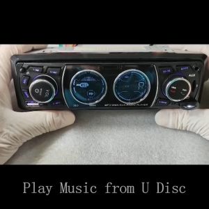 Pioneer Car Radio Audio 1din Bluetooth Stereo MP3 Player Super Heavy Duty FM Receiver 60Wx4 12V Support Charging USB/TF Card With Remote Control(Original)
