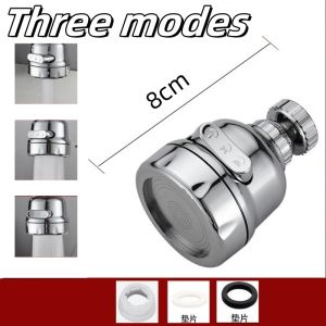 Universal 360 Degree Faucet Extension Tube Water Saving Nozzle Filter Kitchen Water Tap Water Saving for Bathroom Sink Faucet