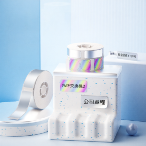 Niimbot | Matt Silver Holographic Label Printer Paper
