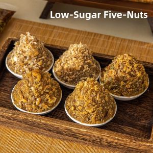 Low Sugar Five Nuts And Seeds Mooncake Filling Lotus Seed Paste Red Bean Paste Pineapple Black Sesame Cloud Leg Ham for Home Use