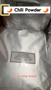 CHILI POWDER (SPICY) 100G. 250G  1KILO