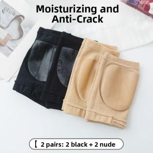 MONLEYTA | Ultra-Thin Soft Silicone Foot Heel Protector Moisturizing Anti-Cracking Protective Cover Foot Care Socks General Purpose