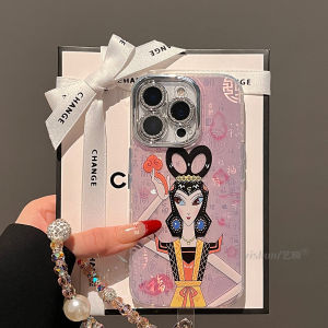 Creative Snake Year Lucky Snake Silicone Phone Case for  16ProMax 15Pro 14Max Full Lens Protection Womens Style Cartoon