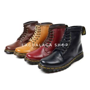 Sepatu Boot Docmart Wanita 8 Lubang Tali / Sepatu Docmart Dr Martens Wanita / Womens Boots Docmart Casual L1870