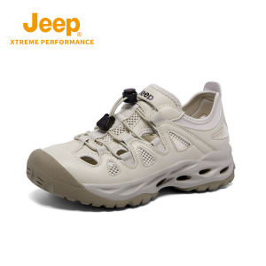 Jeep | Jeep Outdoor Sports Hiking Shoes Mens Womens Slip-On Breathable Quick-Dry Waterproof Lightweight Durable Mountain Climbing Sandals