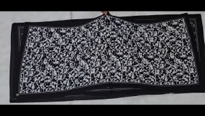 DURA MONOCHROME LONG SHAWL