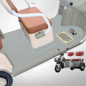 Modification Footpad and Seat Cover Accessories for Aima Lu Tu A5 Electric Tricycle