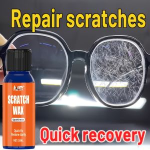 KJM New Multi-Purpose Scratch Repair Paste 35ml Easy Apply Remover for Glasses Lenses Goggles Optical Equipment Fast Fix Tool