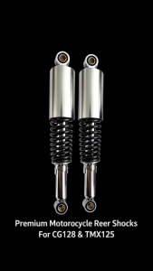 V2Z Motorcycle 320mm&340mm Rear Shock Absorber for CG 125 / TMX 125 / RUSI 125 Two-Pack. Smooth Ride Stable Performance Brand New. Other Colors Available.
