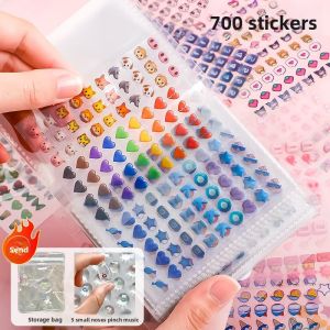 MONLEYTA | Mini Sticker Book Girls Childrens Bicka Scrapbooking Stickers Album Storage Little Nose Gaa Decorative Function