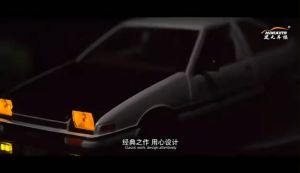 AE86 1:32 Scale Alloy Diecast Model Metallic Car Toy Vehicle Kereta Mainan Miniauto Collection