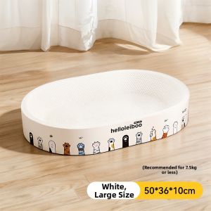HELLOLEIBOO | Scratch-Resistant Cat Scratcher and Bed Combo Unit
