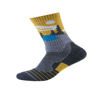 Merino Wool Sports Socks Anti-Odor Warm Mid-Calf Skiing Outdoor Professional Hiking Mountain Climbing Socks for Men And Women