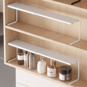 Mirror Cabinet Storage Box Hanging Basket under the Partition in the Bathroom Cabinet Organizing Tool for Cosmetics and Skin Care Products Bathroom Storage Rack