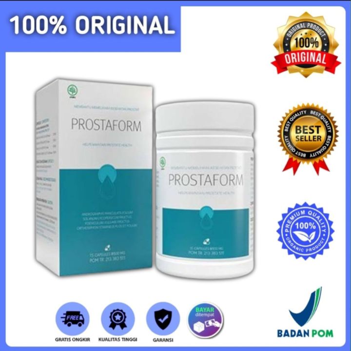 Prostaform Original Mengatasi Penyakit Prostat Saluran Kemih Bpom ...