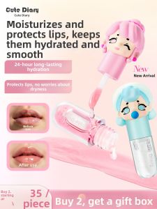 Cute Diary | Tinh Dầu Dưỡng Môi Tẩy Tế Bào Chết Chống Nứt