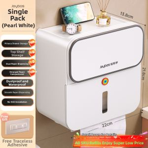 Joybos | Wall Mounted Waterproof Bathroom Tissue Box