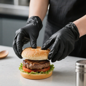 Intco | Anti-slip Thickened Wear-resistant Food-grade Nitrile Disposable Gloves