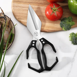 Chicken Bone Scissors Household Kitchen Scissors Strong Bone Cutting Vegetable Food Scissors Stainless Steel Chicken Bone Scisso