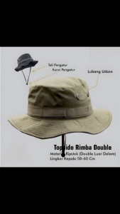 TOPI RIMBA WARNA OUTDOOR PREMIUM QUALITY MODEL KEKINIAN Murah