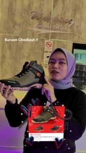 Sepatu Gunung Luar Negeri G-01 / Sepatu Cross Safety Kerja / Sepatu Boots Pria Touring Ujung Besi