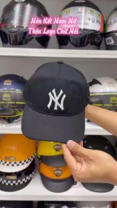 Mũ Lưỡi Trai Nam Nữ Thêu LoGo NY Cao Cấp From Chuẩn Lòng Sâu.