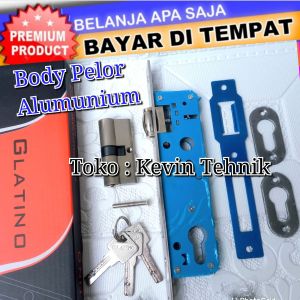 Body Pelor Alumunium Kunci Pelor Alumunium 30mm Body Roller Alumunium