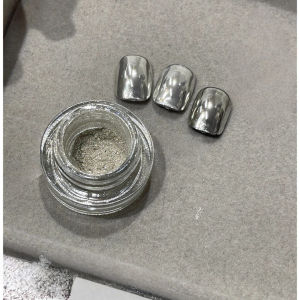 1 /3 PCS mirror chrome nail powde gold and silver mirror coating pearl mirror coating nail decoration nail charms nail suppli
