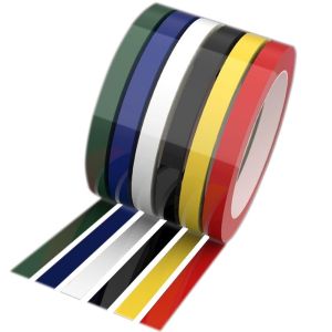 66M Adhesive Coded Tape 5mm Width Marker Line Tape for Office Kitchen Lab Organization Color Coding Tape for Desktop Management