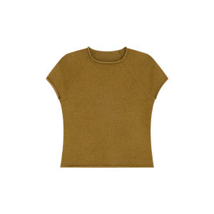 Simple Leisure Round Neck Short Sleeve T-shirt