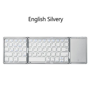 Korean English Mini Portable Folding Keyboard Wireless Bluetooth Keyboard For IOS Android Windows iPad Tablet Phone 한국어 키보드