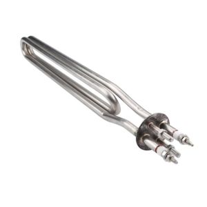 Double U air heater 40mm cap air heater tubular heating element