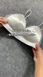 ONEFASHIONMALL BH Bra Tali Push Up Bra Wanita Bahan Satin Licin Pakaian Dalam BR119