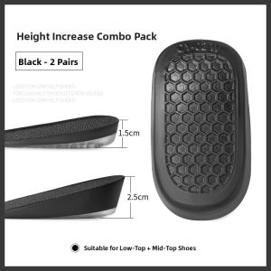 LINGMIAO | Invisible Comfortable Height Increase Insoles Silicone Half Pad