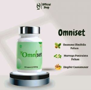 Omniset Herbal Isi 30 Kapsul - Suplemen Pelangsing Dan Detoks Lemak